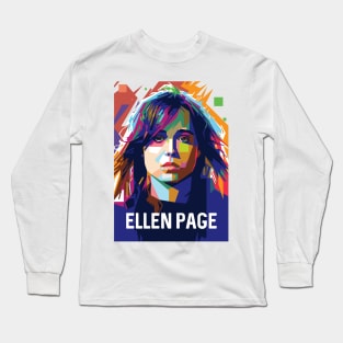 Ellen Pop Art Page Long Sleeve T-Shirt